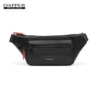 ราคา DAPPER กระเป๋าคาดอก Logo Square Zipper Belt Bag สีดำ (21689273150)