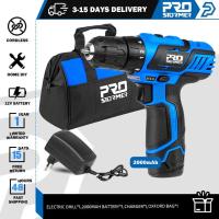 ราคา 12V สว่านไฟฟ้าไร้สายสว่าน 25NM แรงบิดไฟฟ้าเจาะสว่าน PROSTORMER มินิมือเจาะเครื่องมือไฟฟ้าไร้สาย (21732550395)