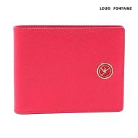 ราคา Louis Fontaine กระเป๋าสตางค์พับสั้น รุ่น NANETTE สีแดง (21453910268)