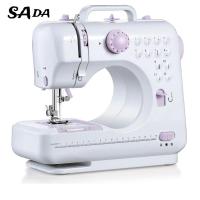 ราคา SADA จักรเย็บผ้าไฟฟ้า Micro Overlock Machine One Key Reverse Function (16116399515)