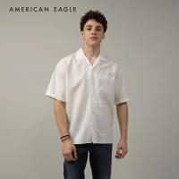 ราคา American Eagle Button Up Poolside Shirt เสื้อเชิ้ต ผู้ชาย แขนสั้น NMSH 015 2520 101 (21506773461)