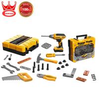 ราคา Wangdek Power Tools Box Set วังเด็ก ชุดกล่องเครื่องมือช่างตัวน้อย T102A 463911 (21458396233)