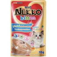 ราคา ยกลัง 48 ซอง Nekko อาหารแมวเปียกยกลัง งดคละรส ขนาด 70 กรัม (20572557076)