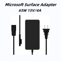ราคา จัดส่งที่รวดเร็ว Surface Charger 65W 15V 4A สายชาร์จ Microsoft Surface Pro 9 8 7 6 5 4 X 1706 1796 1800 Laptop Adapter Power (21386200086)