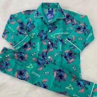 ราคา Stitch ชุดนอนเด็ก ลายสติช ลายการ์ตูน สติส สำหรับเด็ก 2 12 ปี ลิขสิทธิ์แท้ 100 (16035813243)