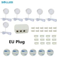 ราคา SOLLED 6 In 1ไฟ LED ใต้ตู้ชุดสำหรับเคาน์เตอร์ห้องครัวตู้เสื้อผ้าอลูมิเนียมอัลลอยพร้อมสวิตช์ (14012108084)