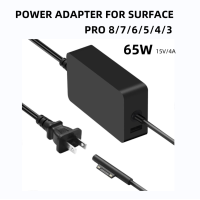 ราคา 65W อะแดปเตอร์จ่ายไฟ Microsoft Surface Pro เข้ากันได้กับ Surface Pro 7 6 5 4 3 X Surface Book Surface Go 3 2 1 (21385571641)
