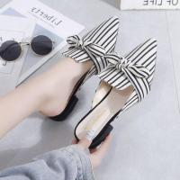 ราคา พร้อมส่ง รองเท้าแตะแฟชั่น รองเท้าแตะครึ่งผู้หญิง (16033585352)