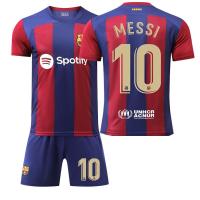 ราคา 23 24 Jersey Home 10 Messi 9 Lewandowski 30 Gavi ชุดเจอร์ซี่ฟุตบอลสำหรับเด็กและผู้ใหญ่ (21255348685)