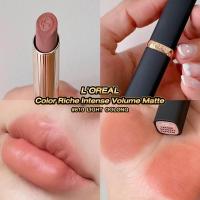 ราคา Loreal Paris Color Riche Intense Volumn Matte สี 610 Light oolong ลิปสีนู้ดสวยแพงมาก เนื้อแมทนุ่มเนียน เกลี่ยง่าย (21389753488)