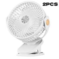 ราคา WECHINUP พัดลมตั้งโต๊ะแบบคลิปหนีบ พัดลมคลิปหนีบไร้สาย มีแบตในตัวชาร์จด้วยสายUSB ปรับได้ 360 ตั้งได้ หนีบได้ พกพาสะดวก (21858940910)
