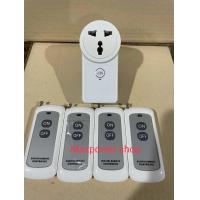 ราคา ส่งจากไทย ปลั๊กรีโมทไร้สาย แถมถ่าน 2 ก้อน สวิตช์รีโมท รีโมทเปิดปิดควบคุมปลั๊กเสียบ สัญญาณทะลุกำแพงได้ มีลองก่อนส่ง รุ่น AL09 RC (21904202901)