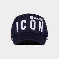 ราคา หมวก หมวกแก๊ป หมวกแก๊ปผู้ชาย Dsquared2 ICON 5 Panels หมวกแก็ปผ้าใบ กันแดด ปรับได้ สําหรับทุกเพศ (19297930236)