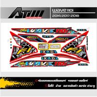 ราคา ชุดสีWave110i รุ่นปี2017 ข้อความWave110i (2072624097)