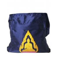 ราคา กระเป๋าพระ ย่ามกิจนิมนต์ ย่ามพระผ้าไหมปักอย่างดีขนาด15นิ้ว (21769042385)