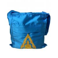 ราคา กระเป๋าพระ ย่ามกิจนิมนต์ ย่ามพระผ้าไหมปักอย่างดีขนาด15นิ้ว (21769042383)