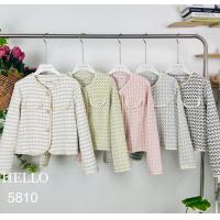 ราคา ส่งทั่วไทย เสื้อคอกลมผ้าทวิต แขนยาว เสื้อกันหนาว แต่งกระเป๋าหลอกด้านหน้า5810 (16475122781)