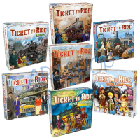 ราคา Ticket to ride Europe USA เกรดอย่างดี กล่องแข็ง First journey Board game บอร์ดเกม รถไฟ ภาษาอังกฤษ (16605404718)