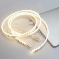ราคา JMOO Powered USB 5V Flexible Neon Light 2835 120Leds m Ribbon LED Strip Light Waterproof Neon Sign Light Rope with ON OFF Switch (21910295327)