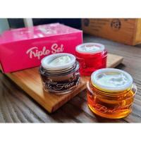ราคา PSC Duo Set 1ชุด Set 3 กระปุก ครีมหน้าใสหน้าเงา ขนาด10g Princess Skin Care พริ้นเซส สกินแคร์ ของแท้ (18150344998)