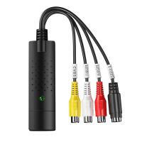 ราคา Easycap USB 2 0 Easy Cap Video TV DVD VHS DVR Capture Adapter Easier Cap USB Video Capture Device Support Win10 (19616446719)