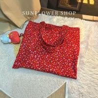 ราคา กระเป๋าผ้าราคาน่ารักลายดอกเล็ก SUNFLOWER SHOP (21474875453)