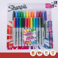 ราคา Shapie color ปากกาสี 24สี ปากกาชาร์ปี้ คัลเลอร์เบิร์ส ไฟน์ 24สี หัวปากกา 1มม คละสี ปากกาหมึกกันน้ำได้ ส่งของทุกวัน (16270491195)