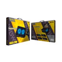 ราคา Nubwo NF214 Gaming Cooler Pad ฐานรองพัดลมระบายความร้อนโน๊ตบุ๊ค (21581644515)