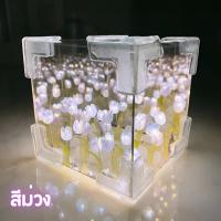 ราคา โคมไฟตั้งโต๊ะ รูปดอกทิวลิป แฮนด์เมด DIY สําหรับตกแต่งบ้าน ห้องนอน ข้างเตียง (21835596368)