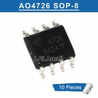 ราคา 10Pcs AO4726 4726 SOP8 SOP 8 N Channel 30V MOSFET ใหม่เดิม (20296530176)