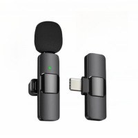 ราคา ไมโครโฟนไร้สายลาวาเลียร์ใหม่ไมค์ขนาดเล็กเครื่องบันทึกวิดีโอเสียงสำหรับ IPhone Android แล็ปท็อปไมโครโฟนโทรศัพท์มือถือเล่นเกมสด (21784441616)