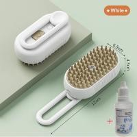 ราคา แปรงสเปรย์ไฟฟ้าแปรงสำหรับแมวอบไอน้ำแบบ3 In 1อุปกรณ์ดูแลสัตว์กำจัดขนสุนัขนวดขนสุนัขแมว (21461787796)