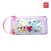 ราคา MINISO กระเป๋าใส่เครื่องเขียน ใบใหญ่ BT21 Collection (21932146339)