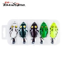 ราคา 5ชิ้น กล่องเหยื่อกบตกปลา4ซม 6กรัมเหยื่อล่อแบบเหยื่อปลอมเหยื่อตกปลาที่เคลื่อนไหวได้กบตกปลาปลอมกบกระโดด3D ตาเหยื่อล่อลอยน้ำพร้อมเหยื่อปลอมตะขอคู่ (21857403101)