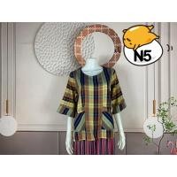 ราคา เสื้อผ้าขาวม้าหมักโคลนรุ่นคอกลมเสื้อผ้าขาวม้าหมักโคลนคอกลมเสื้อผ้าขาวม้าหมักโคลน เสื้อหมักโคลนนิ่ม (19601211529)