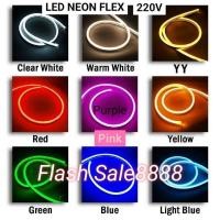 ราคา ไฟเส้น LED Neon Flex 220V ราคาต่อ 1เมตร ไม่รวมปลั๊ก (17719972265)