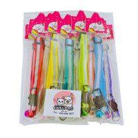 ราคา ขายส่ง ปลอกคอแมว ตัวล๊อคนิรภัย สะท้อนแสง คละสี ยกโหล (20766403027)