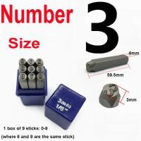 ราคา 9 36 Pcs Letter Number Metal Stamp Set Alphabet A Z Number 0 9 Iron Uppercase Stamps Punch Press Tool for DIY (19828068011)