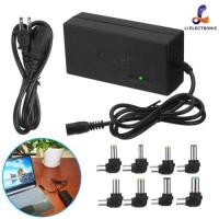 ราคา 96W Universal Power Supply Charger สำหรับ PC แล็ปท็อปโน้ตบุ๊ค 12V 24V ปรับ AC DC Power Adapter 8 พอร์ตขั้วต่อสายไฟ (17925733565)