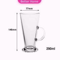 ราคา Better แก้วใส 201 300 ml แก้วเครื่องดื่ม ไอสครีม แก้วเบียร์ วินเทจ Creative glass (21782446954)