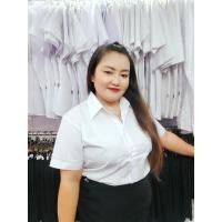 ราคา เสื้อนักศึกษา แขนกระบอก หน้าว่าง หลังว่าง (21784420604)