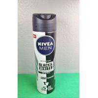 ราคา NIVEA นีเวีย เมน แบล็ค แอนด์ ไวท์ อินวิซิเบิ้ล สเปรย์ลดเหงื่อและระงับกลิ่นกาย 150 มล NIVEA MAN Black White Invisible Spray 150 ml (21854626059)