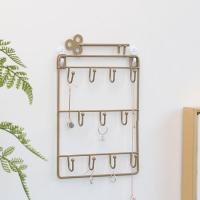 ราคา ตะขอแขวน11อันเหล็กติดผนังเสื้อคลุมหมวกที่ใส่กุญแจตะขอแขวนผ้า กุญแจใช้ได้จริงชั้นเก็บของสไตล์โมเดิร์น (17050596091)