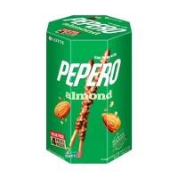 ราคา Lotte Pepero 128g กล่อง 8 เหลี่ยม Almond White chocolate Cookie Original (19371065817)