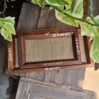 ราคา tray ถาด ถาดไม้ ถาดไม้สัก หลายขนาด ถาดเสิร์ฟ ถาดวางบิล ถาดวางน้ำ ถาดสาน ถาดแบน ถาดบัวหงาย ถาดสี่แหลี่ยม ถาดเสิร์ฟอาหาร ถาดขนม ถาดน้ำชา TOKTAENG WOOD (21738340453)
