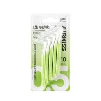 ราคา AIRKISS 10 ชิ้น 0 4 มม 1 0 มม แปรงซอกฟันสำหรับคนจัดฟัน แปรงซอฟท์ รูปตัว L แปรงขัดซอกฟัน แปรงซอกฟัน (21603076713)