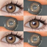 ราคา 100 800 ค่าสายตาสั้น OMG คอนแทคเลนส์ค่าสายตาสั้นตาฝรั่ง คอนแทคเลนส์ค่าสายตาสั้นสีธรรมชาติ 14 0mm Monthly Replace (21102203351)