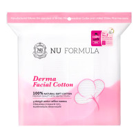 ราคา Nu Formula Derma Facial Cotton สำลี นู ฟอร์มูล่า เดอร์มา เฟเชี่ยล คอตตอน 200 แผ่น (21724182568)