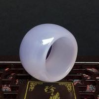 ราคา หินโมราขาวแหวนนิ้วหัวแม่มืออาเกตธรรมชาติแวววาวแหวนโมราของขวัญโปร่งใส (20039786663)