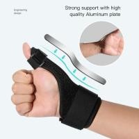 ราคา เฝือกนิ้วโป้ง พยุงนิ้วหัวแม่มือ เฝือกอ่อนดามข้อมือ ดามนิ้วหัวแม่มือ บรรเทาปวด นิ้วล็อค เอ็นอักเสบ Thumb Spica Splint เสริมแกนเหล็กแบบอ่อน (21927651197)